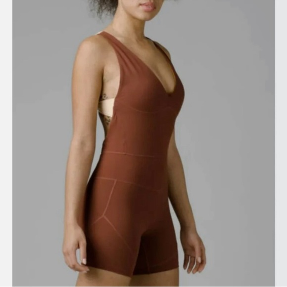 Prana Pants - PrAna x Sorel Wandering Soul Shortie Athletic Romper | Size XS | Rust | NWOT